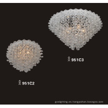 Modernos de alta calidad de acero de carbono de vidrio de techo accesorios de iluminación (951c2)